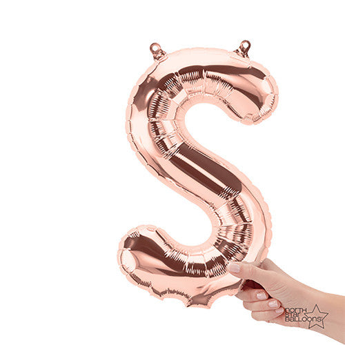 Small Letters Rose Gold