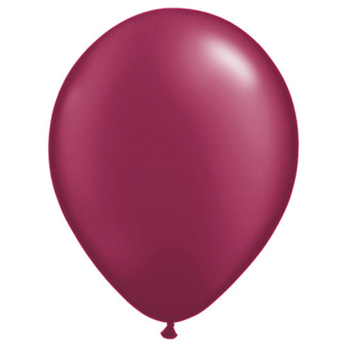 Burgundy Balloons