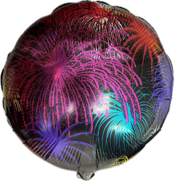 18 INCH FIREWORKS BLACK