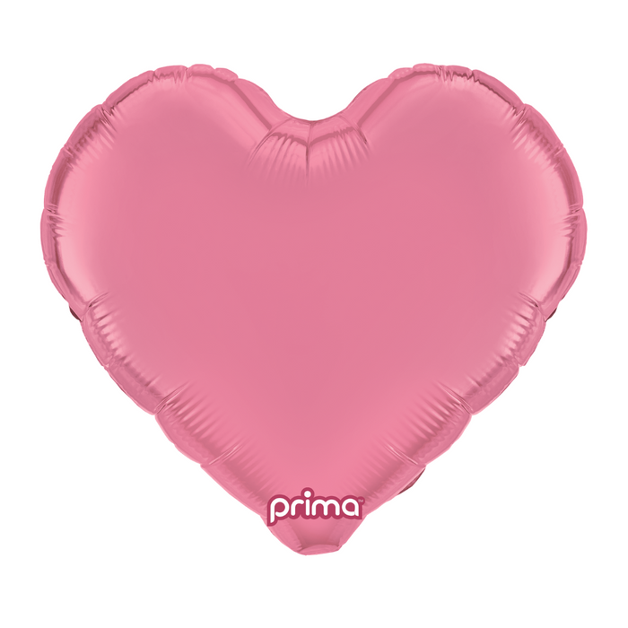 Prima 9" Light Pink Heart Balloon 6ct