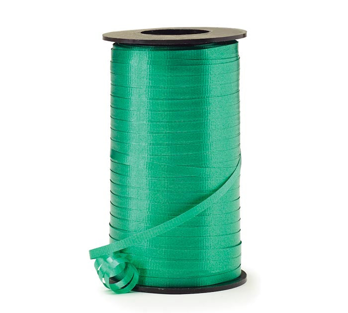 BURTON + BURTON Curling Ribbon - EMERALD GREEN 3/16” x 550