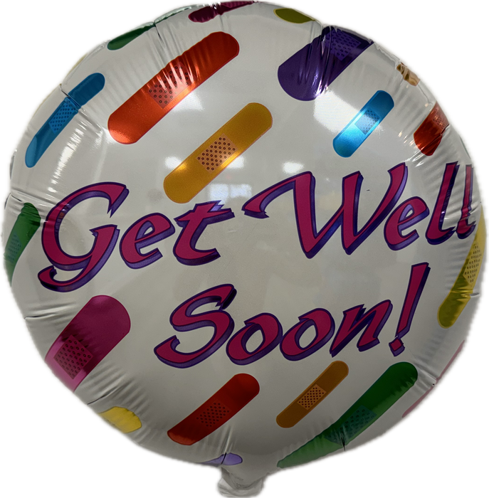 17 inch GET WELL SOON! BANDAIDS