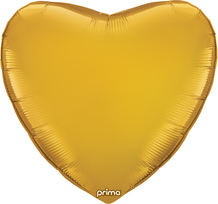 Prima 32" Gold Heart Balloon