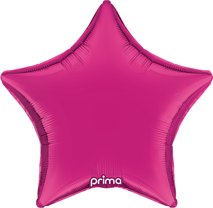 Prima 18" Hot Pink Star Balloon