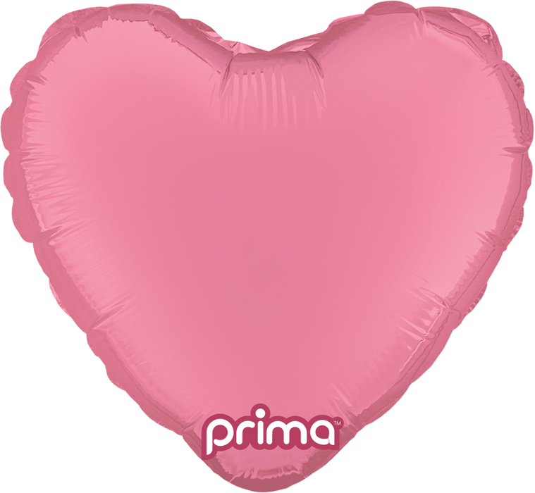 Prima 9" Light Pink Heart Balloon 6ct
