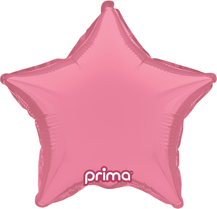 Prima 9" Light Pink Star Balloon 6ct