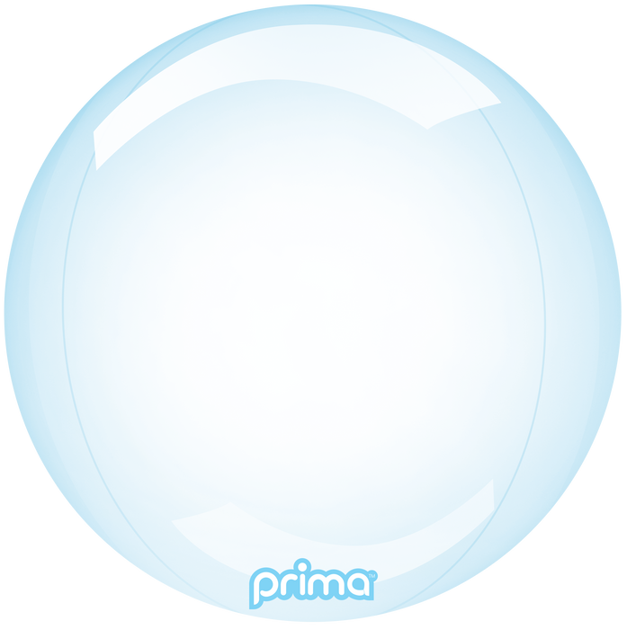 Prima 18" Blue Glass Sphere Balloon