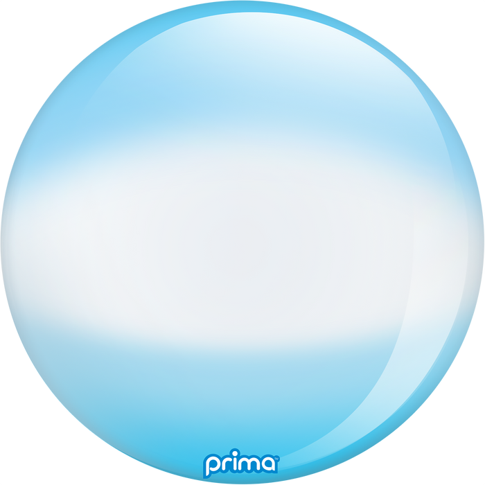 Prima 20” Blue Halo Sphere Balloon