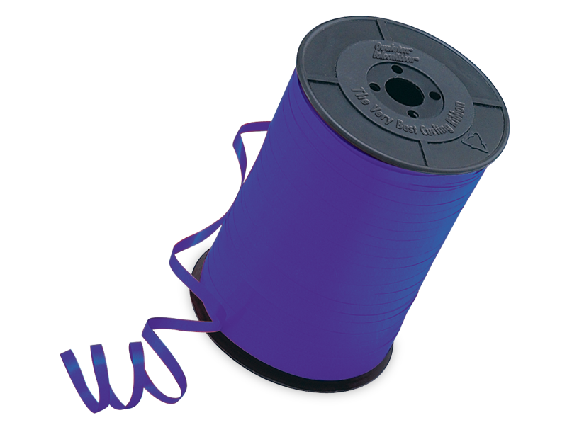 Curling Ribbon Purple - 3/16” - 500 yards — Balloon World Orlando