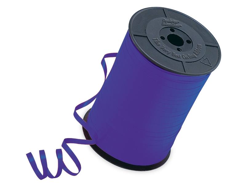 Curling Ribbon Purple - 3/16” - 500 yards