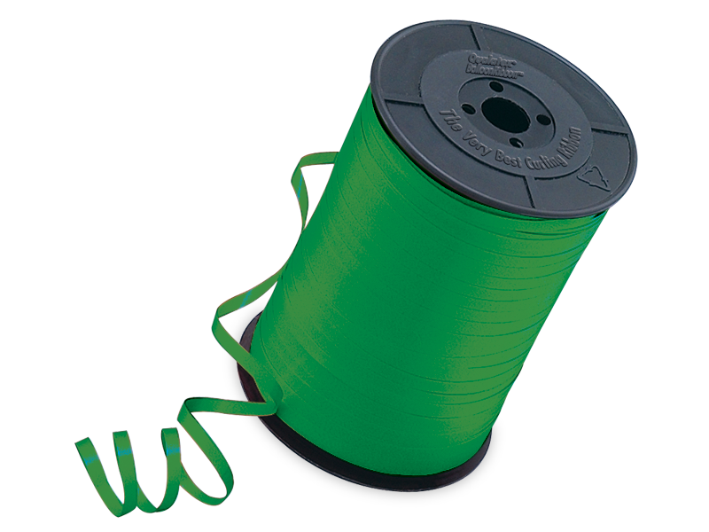 Curling Ribbon Emerald Green - 3/16” - 500 yards