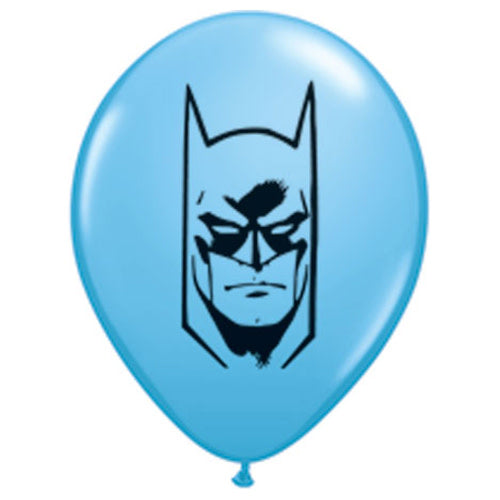 5 inch BATMAN FACE - PALE BLUE