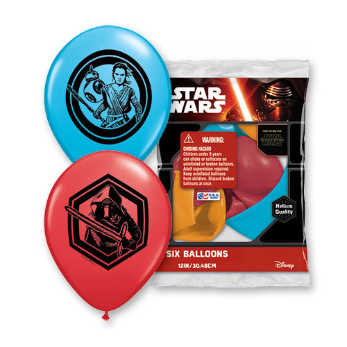 12 inch STAR WARS THE FORCE AWAKENDS (6 PK)