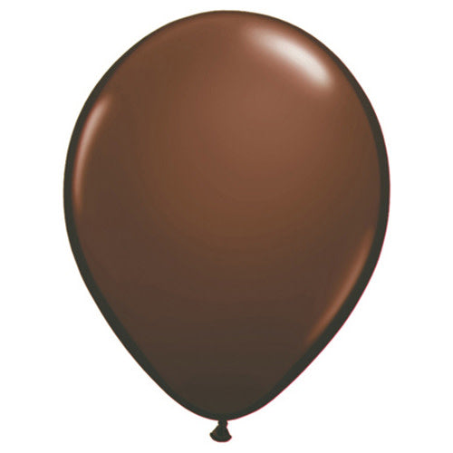 5 inch QUALATEX CHOCOLATE BROWN — Balloon World Orlando