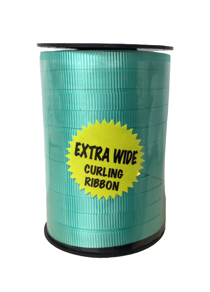 EXTRA WIDE Curling Ribbon - SEAFOAM 3/8” x 250yd