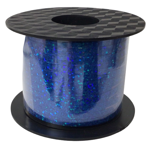 Curling Ribbon - GLITTERY ROYAL BLUE 3/16” x 250yd