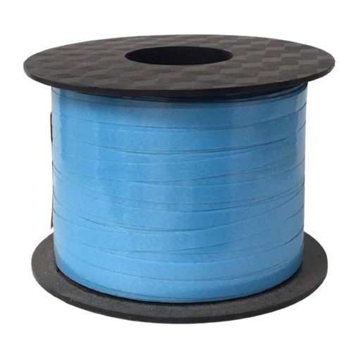 Curling Ribbon - GLOSSY PALE BLUE 3/16” x 250yd