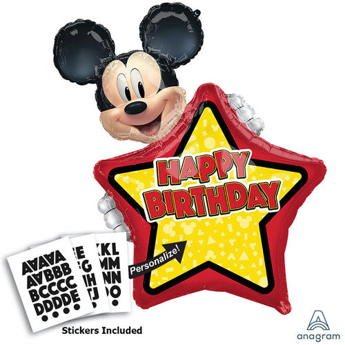 30 inch MICKEY MOUSE FOREVER PERSONALIZED