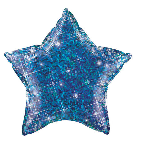20 inch STAR HOLOGRAPHIC - JEWEL BLUE