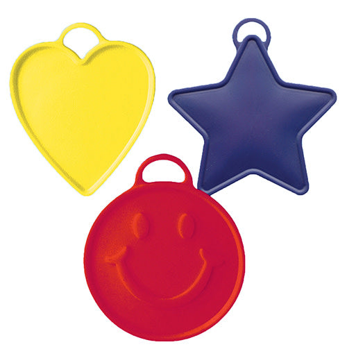 35 GRAM BALLOON WEIGHTS - PRIMARY COLORS (10PK)