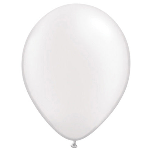 11 inch QUALATEX PEARL WHITE